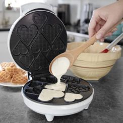 Heart Non Stick Waffle Maker